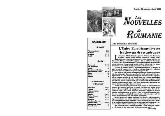 les nouvelles de roumanie Book