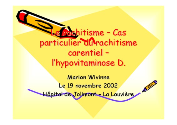 rachitisme Book
