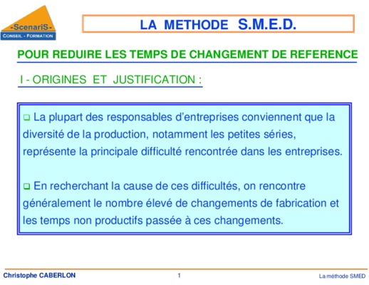 smed powerpoint Book