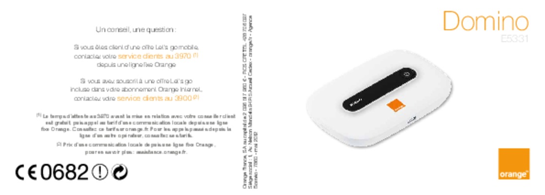 domino orange Book