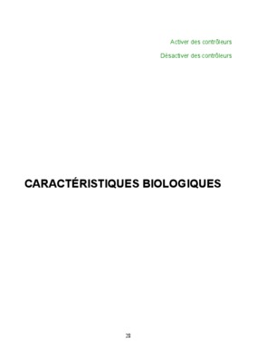 caracteristiques destissus biologiques Book