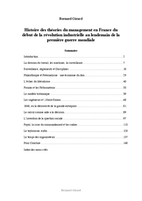 l_histoire sur le debut de management Book