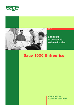 sage 1000 fournisseurs Book