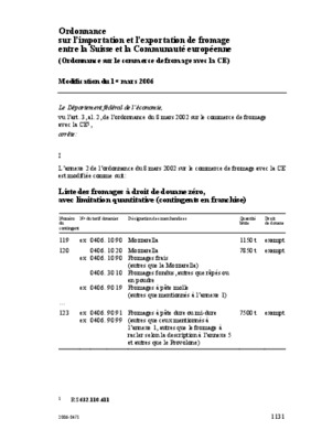 exportation fromage Book