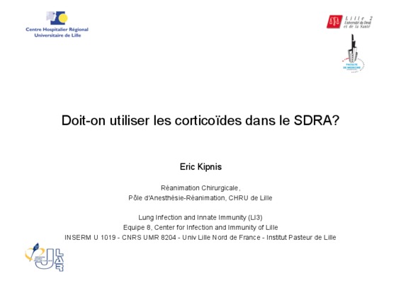 sdra et corticoides Book