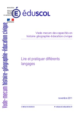 lire et pratiquer differents langages Book
