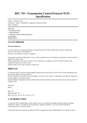 protocol de transmission Book
