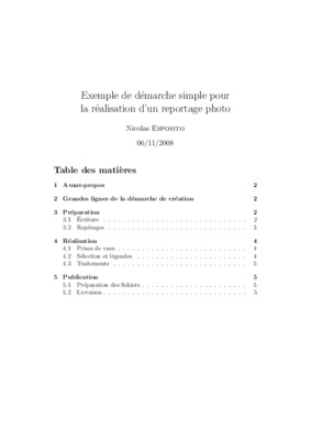 photo reportage Book