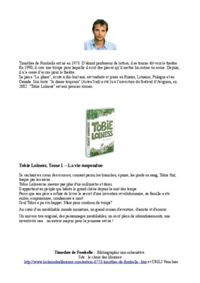 tobie lolness chapitre 19 resume Book