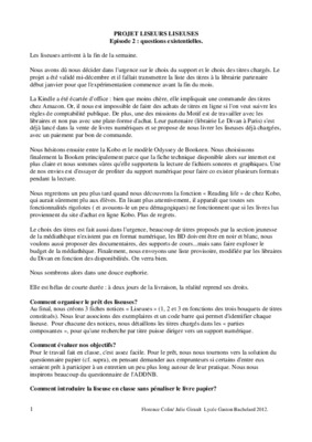 liseurs Book