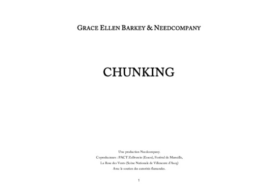 chunking Book