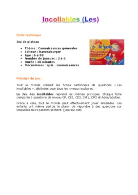 les incollables ce1 Book