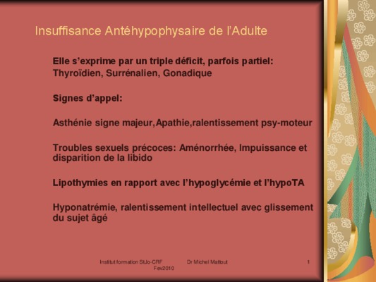 antehypophysaire Book