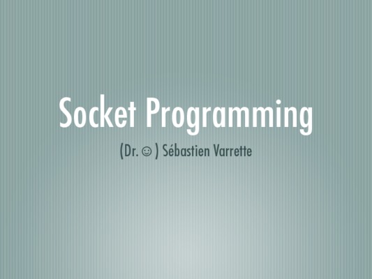 communication socket Book
