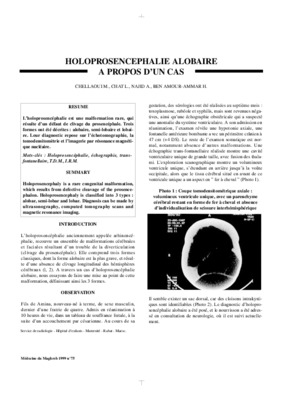 holoprosencephalie Book