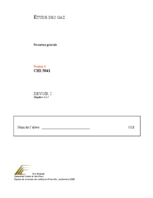 chimie 5041 pretest foeme a isabelle lapierre Book