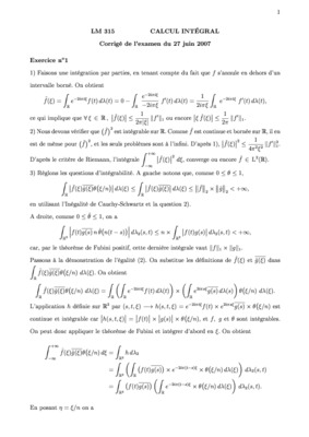 exercice corrige integral terminal s Book