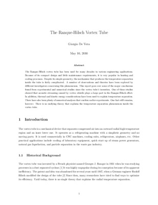ranque hilsch Book