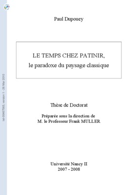 patinir Book