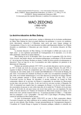 zedong Book
