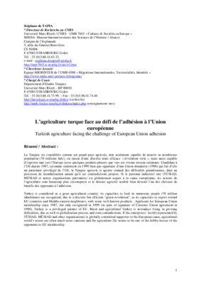 adhesion turquie a l europe 6 Book