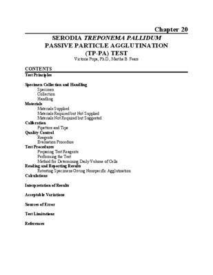 pallidum Book