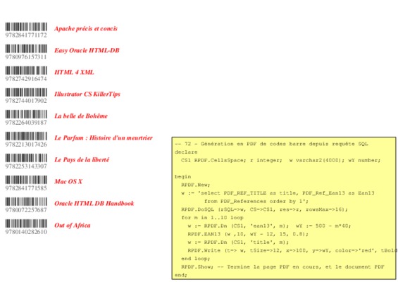 html php oracle Book