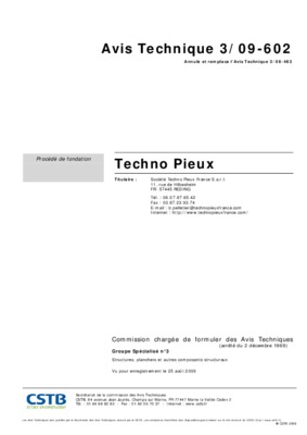 avis technique ba 13 visse Book