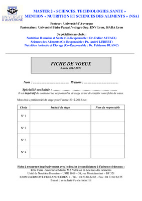 fiche de voeux aprais la 3aime Book