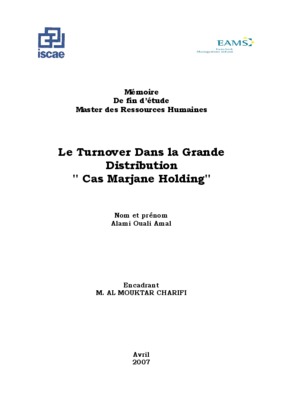 rapport stage sur marjane holding Book