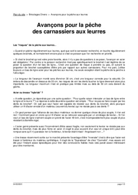 peche aux leurres Book