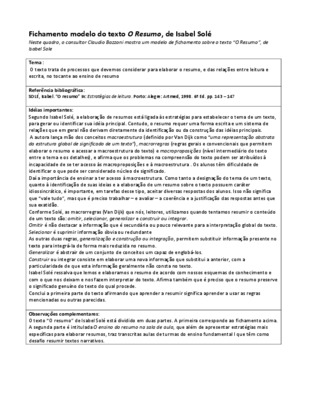 fichamento Book
