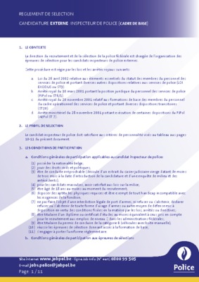 inspecteur de police Book