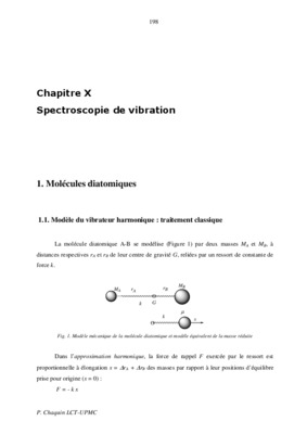 examen spectroscopie de vibration Book