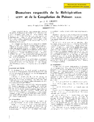 refrigeration poisson Book