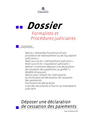 les procedures judiciaires Book