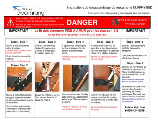 installation porte escamotable Book