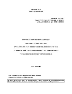 dgf algerie Book