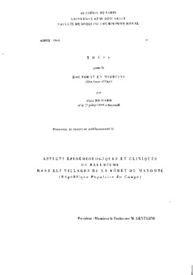 cas cliniques corriges paludisme Book