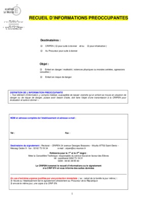 preoccupantes Book