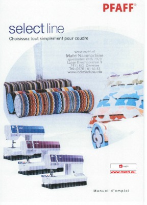 notice pfaff select 3 Book