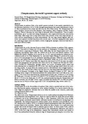 chuquicamata Book