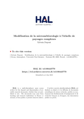 micrometeorologie Book