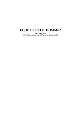 ecoute peti homme Book