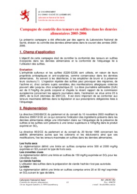 sulfites Book