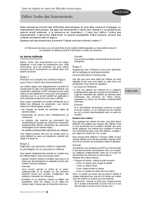 licenciements Book