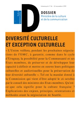 exception culturelle Book