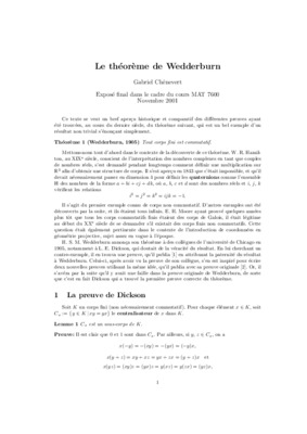 wedderburn Book