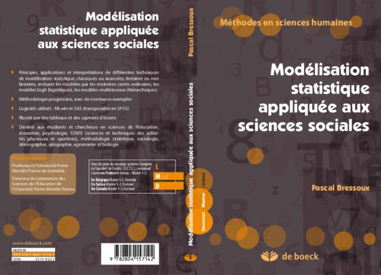 statistique appliquee aux sciences sociales Book
