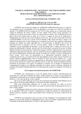 mutabilite de l_administration Book